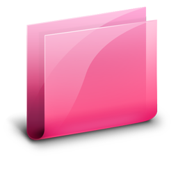 Folder Pink Icon 256x256 png